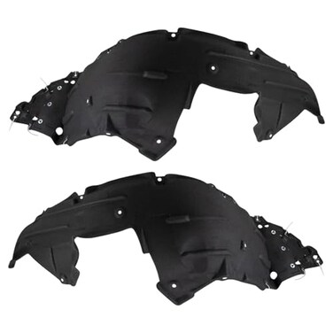 TRQ Front Driver and Passenger Side Inner Fender Liner Set