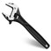 WORKPRO 6" Adjustable Wrench, Black Oxide Finish, Cr-V Steel