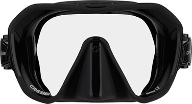 Cressi Z2 Frameless Masks, Black