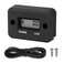 Bittwee Digital Inductive Hour Meter Waterproof IP68 Engine Timer Black