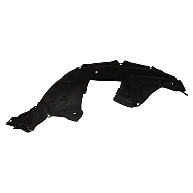 TRQ Front Right Inner Fender Liner Black Passenger Side