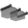 Fixirons 3 Pack Overhead Storage Bin Rack, Ceiling Racks Rack Ceiling Garage Storage
