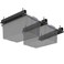 Fixirons 3 Pack Overhead Storage Bin Rack, Ceiling Racks Rack Ceiling Garage Storage