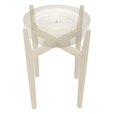 Homedics Drift Sandscape Solid Wood Sand Table Stand 16” (Stand Only