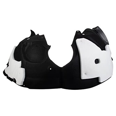 TRQ Front Left Inner Fender Liner Black Drivers Side