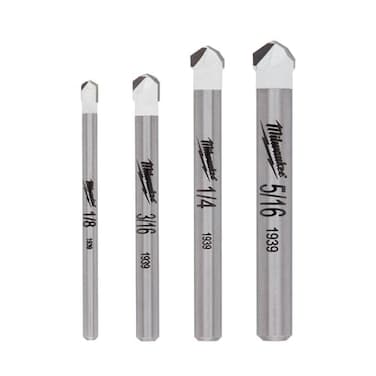 Milwaukee Electric - 4PC. Tile and Natural Stone BIT Set