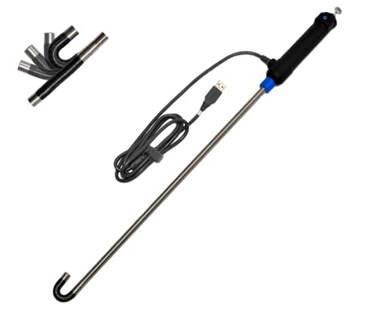 Vividia VA-400i USB One-Way Articulation Rigid Borescope Inspection Camera for iOS Phone Tablet Android Windows PC