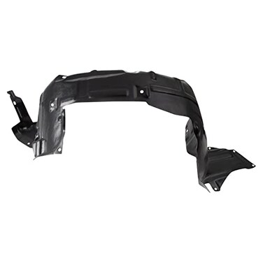 TRQ Front Left Inner Fender Liner Black Drivers Side