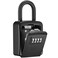 Puroma Key Lock Box 4-Digit Combo Storage Wall Mounted Safe Lockbox Home