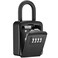 Puroma Key Lock Box 4-Digit Combo Storage Wall Mounted Safe Lockbox Home