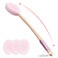 Svarvns Back Lotion Applicator with 4 Replaceable Pads, Pink