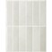 Smart Tiles Peel and Stick backsplash, Stacked WhiteGrey, 11.43"x9