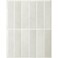 Smart Tiles Peel and Stick backsplash, Stacked WhiteGrey, 11.43"x9