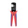 HKS Open Barrel Micro Pin Connectors Crimping Tool 0.03-0.52mm² 32-20 AWG Ratcheting Crimper for D-Sub, for Molex JST TEJAE