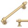 Amerdeco 10 Pack Champagne Bronze Cabinet Pulls 5 Inch(128mmHole Center Drawer Pulls Cabinet Hardware Kitchen Cabinet Handles for Bathroom Dresser Pulls ZH0069