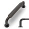 Amerdeco 10 Pack Oil Rubbed Bronze Cabinet Pulls 3-3/4 Inch(96mmHole Centers Kitchen Cabinet Handles Solid Zinc Alloy Cabinet Hardware Drawer Pulls ZH0051