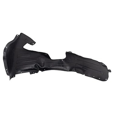 TRQ Front Right Inner Fender Liner Black Passenger Side