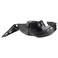 TRQ Front Left Inner Fender Liner Black Drivers Side