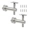 MY MIRONEY 2PCS Glass Mounted Handrail Brackets