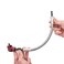 ColumPRO Hex Shank Screwdriver Quick Flexible Drill Bit Extension with Magnetic Right angle Drill Adapter,11.5" Long Flexible Drill Bit Extension