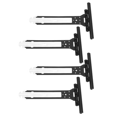 SING F LTD 4pcs Roller Shutter Suspension Spring Roller Blind Spring Lock Hanger Nylon Coated Hanging Strip Roller Shutter Door Window Accessories, 555-HPW