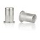 EZ-NUTUL Rivet Nut Installation Tool Set Flat Head Rivnut Threaded Insert Nut Kit SAEMetric for Metal Heavy Duty Zinc Plated Nutsert (1/4-20(Rivet Nut-60pcs, Stainless