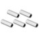 PATIKIL 5/16"-18 UNC 304 Stainless Steel Hex Coupling Nuts, 5Pcs 2" Length Fully Threaded Rod Coarse Coupling Nut Studding Connector Fasteners, Silver Tone
