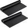 Fabbay 2 Pcs Silicone Rubber Sheet High Heat Gasket Material, Black