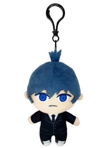 Great Eastern Entertainment Chainsaw Man - AKI Hayakawa Uniform Mini Plush w/Spring Hook 4.5" H