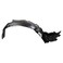 TRQ Front Right Inner Fender Liner Black Passenger Side