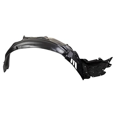 TRQ Front Right Inner Fender Liner Black Passenger Side