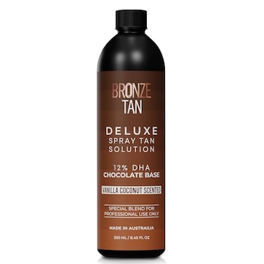 Existing Beauty Bronze Tan Dark Spray Tan Solution for Spray Tan Machines, 250 mL