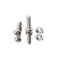 cSeao 50-Pack M3 x 16mm Pan Head Phillips Drive Machine Screws Hex Nuts Set, 304 Stainless Steel
