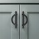Amerdeco 10 Pack Matte Black Cabinet Pulls 3.75 Inch(96MMHole Centers Kitchen Cabinet Handles Hardware Kitchen Handles for Cabinets Cupboard Handles Drawer Pulls