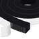 Trisiki Square Weather Stripping for DoorsExtra Large Gaps, 1x1In