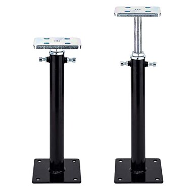 YXGJDP 2 Pack Floor Jacks, Basement Use, Telescoping Jacks with 12"-16" Adjustment Range