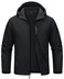 MAGCOMSEN Men's Jacket Waterproof Fleece Lightweight Softshell Rain Coat