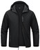 MAGCOMSEN Men's Jacket Waterproof Fleece Lightweight Softshell Rain Coat