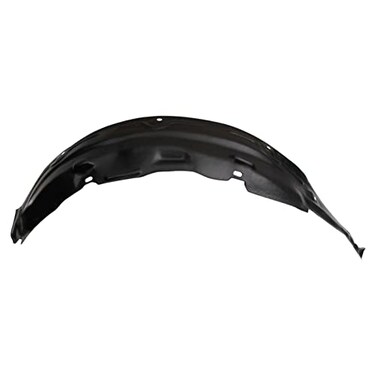 TRQ Front Left Inner Fender Liner Black Drivers Side