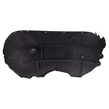 TRQ Front Left Inner Fender Liner Black Drivers Side