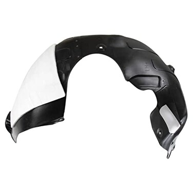 TRQ Front Left Inner Fender Liner Black Drivers Side