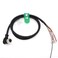 HangTon Cognex in-Sight 7000 Cable Right Angle M12 A-Coded 12 Pin Female to Flying Lead for Baumer Keyence IV3 Camera Encoder Sensor Vision Automation 1m