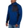 Spyder Men's Half Zip Sweater Gait Knit Pullover Jacket (XL, Blue