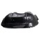 TRQ Front Right Inner Fender Liner Black Passenger Side