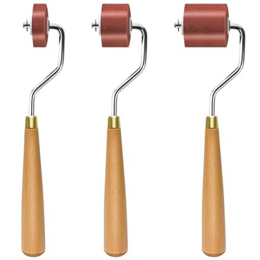CHIVENIDO 3pcs Rubber Rollers Brayer Brayer Rollers for Crafting