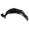 TRQ Front Left Inner Fender Liner Black Drivers Side