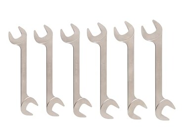 TEKTON Angle Head Open End Wrench Set, 6-PieceWAE92004