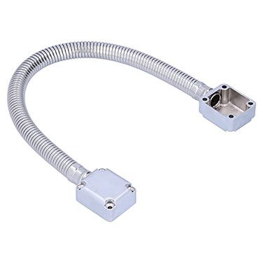Yinhing Stainless Steel Door Cable Protector, 19.7in Flexible Loop Tube