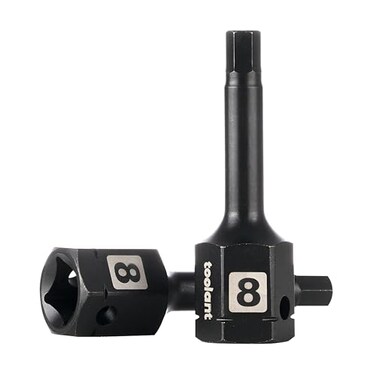 toolant 1/2-Inch Drive 8mm Impact Hex Bit Sockets, 2-Piece