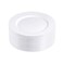 N9R 100PCS White Plastic Plates Disposable, 10.25" Heavy Duty Dinner Plates